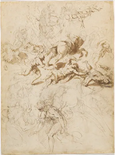 The Conversion of Saint Paul; Adam and Eve