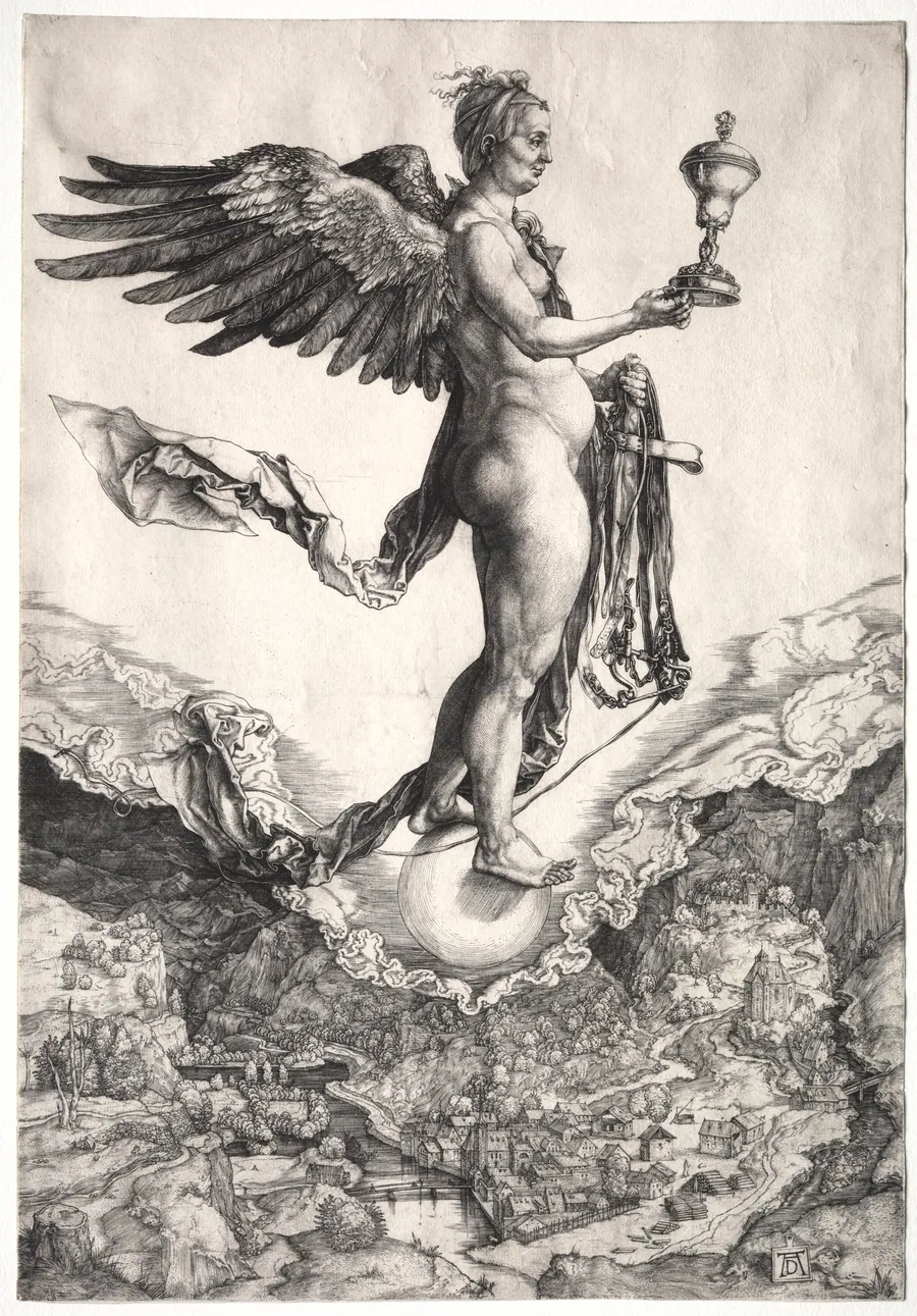 Nemesis by Albrecht Dürer
