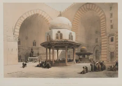 Egypt & Nubia, Volume III, No. 8: Mosque of Sultan Hassan, Cairo