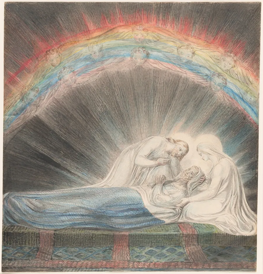 The Death of Saint Joseph by William Blake