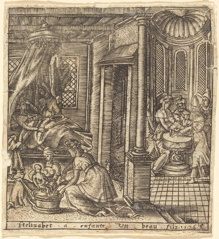 The Birth of John the Baptist by Léonard Gaultier