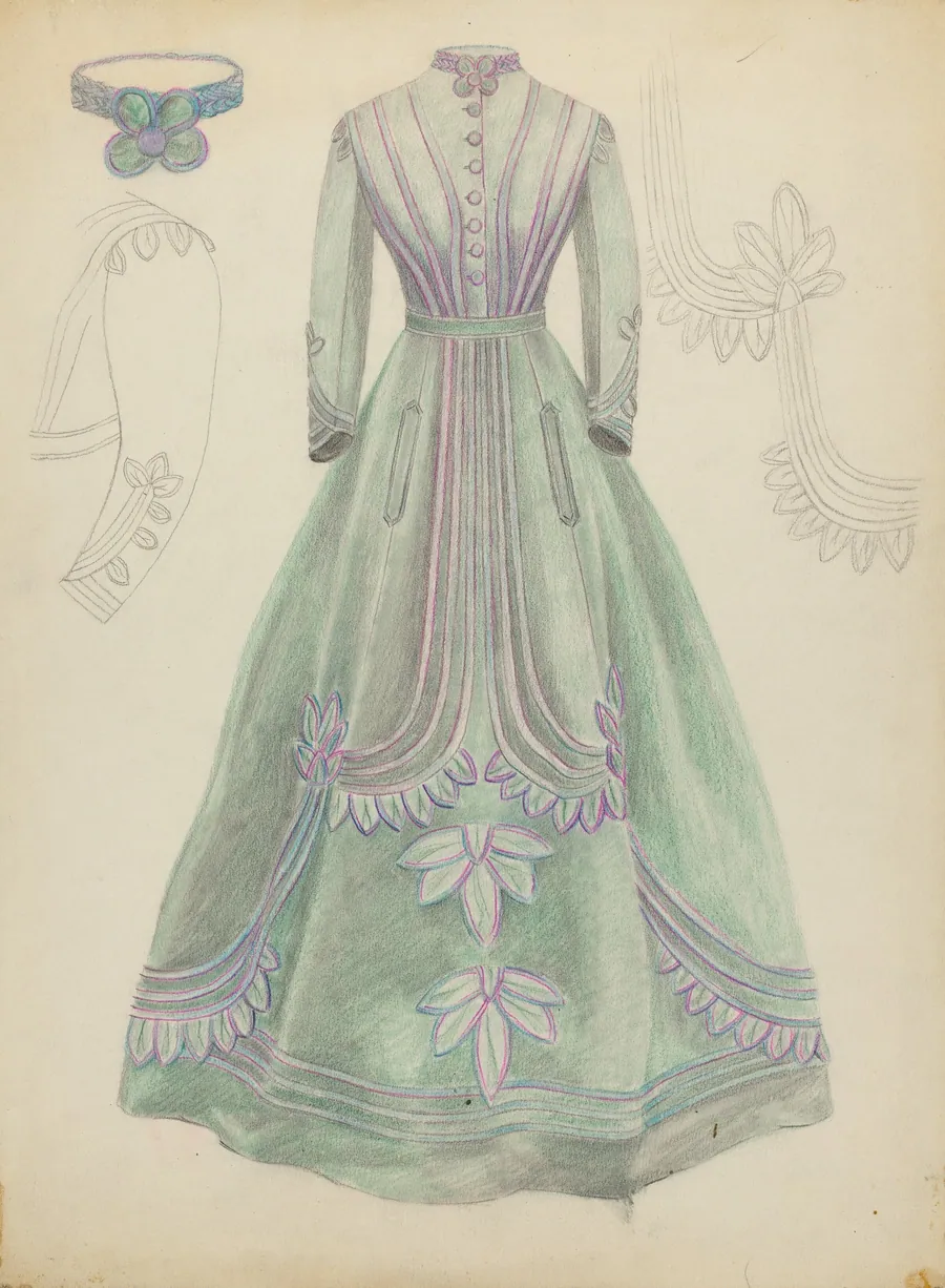 Silk Gown by Tabea Hosier
