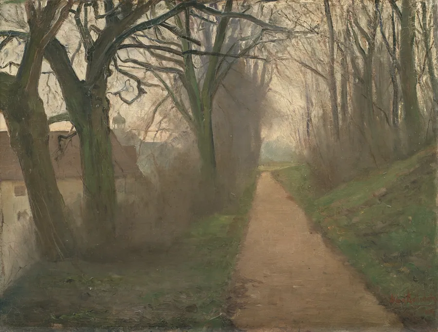 Fra Kastellet i december by Albert Gottschalk
