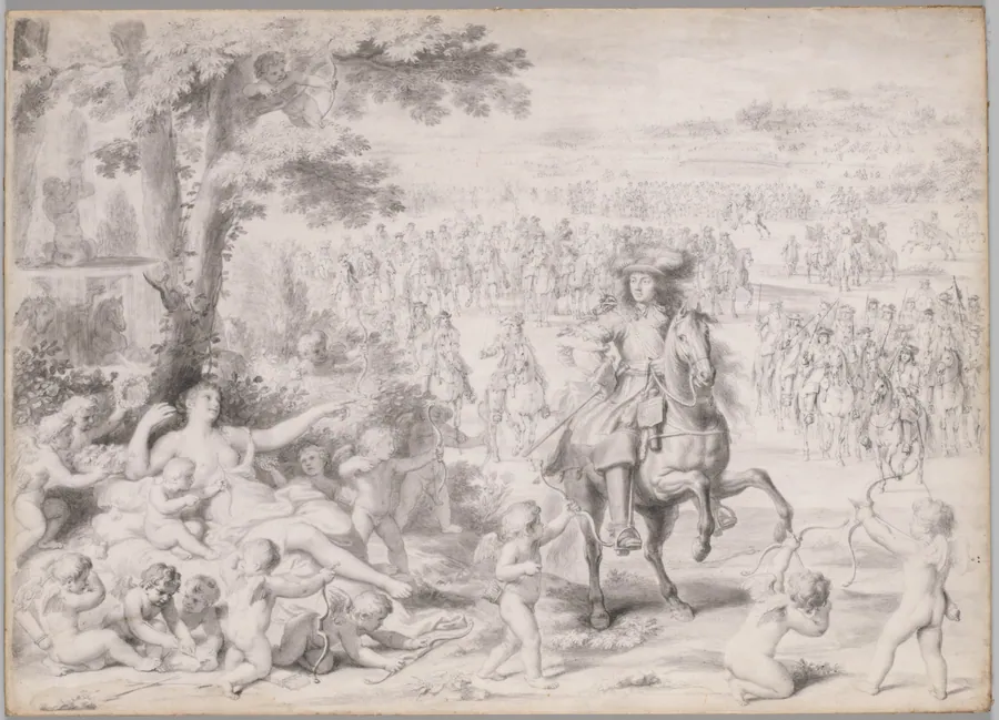 Louis XIV Captured by Venus by Charles Le Brun