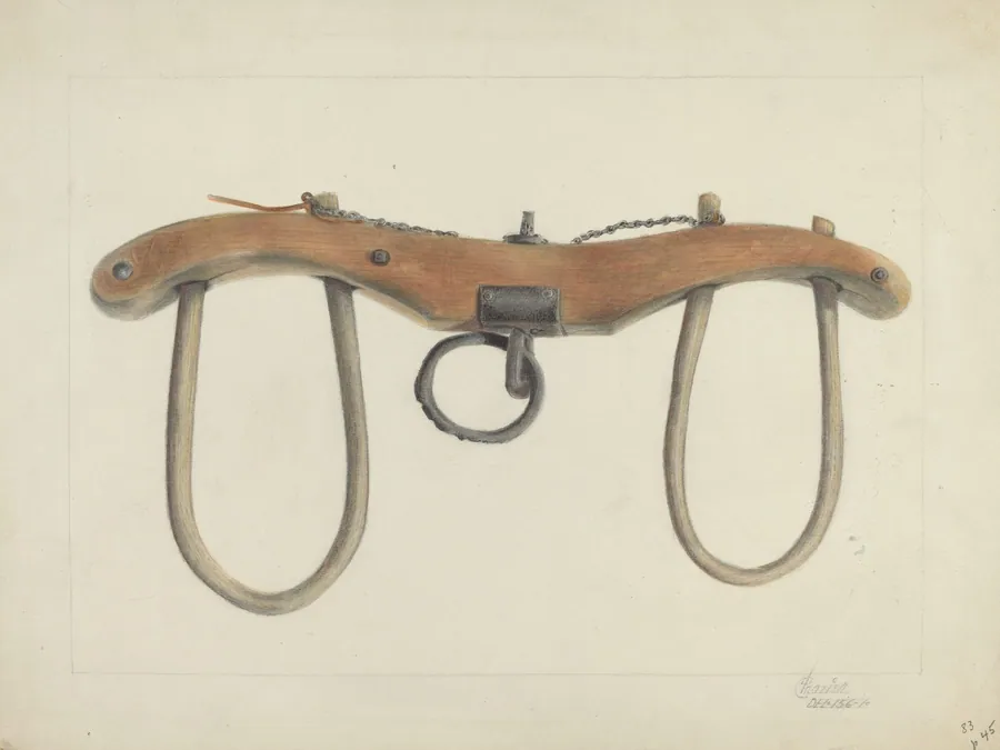 Oxen Yoke by Cornelius Frazier