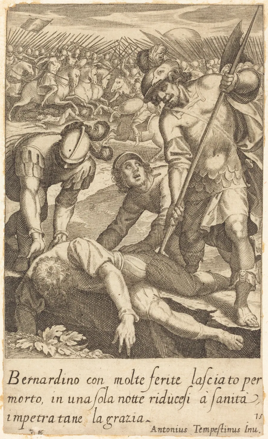 Bernardino by Jacques Callot
