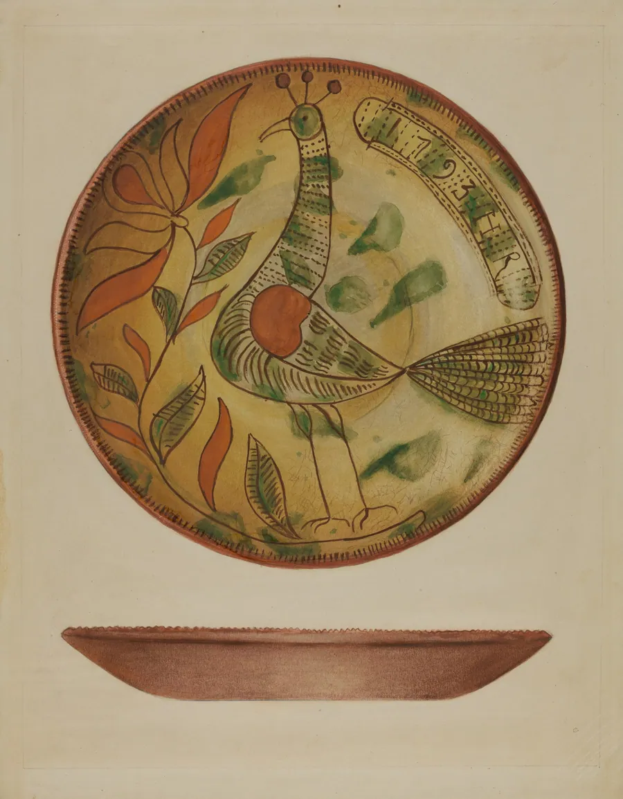 Plate by Hedwig Emanuel