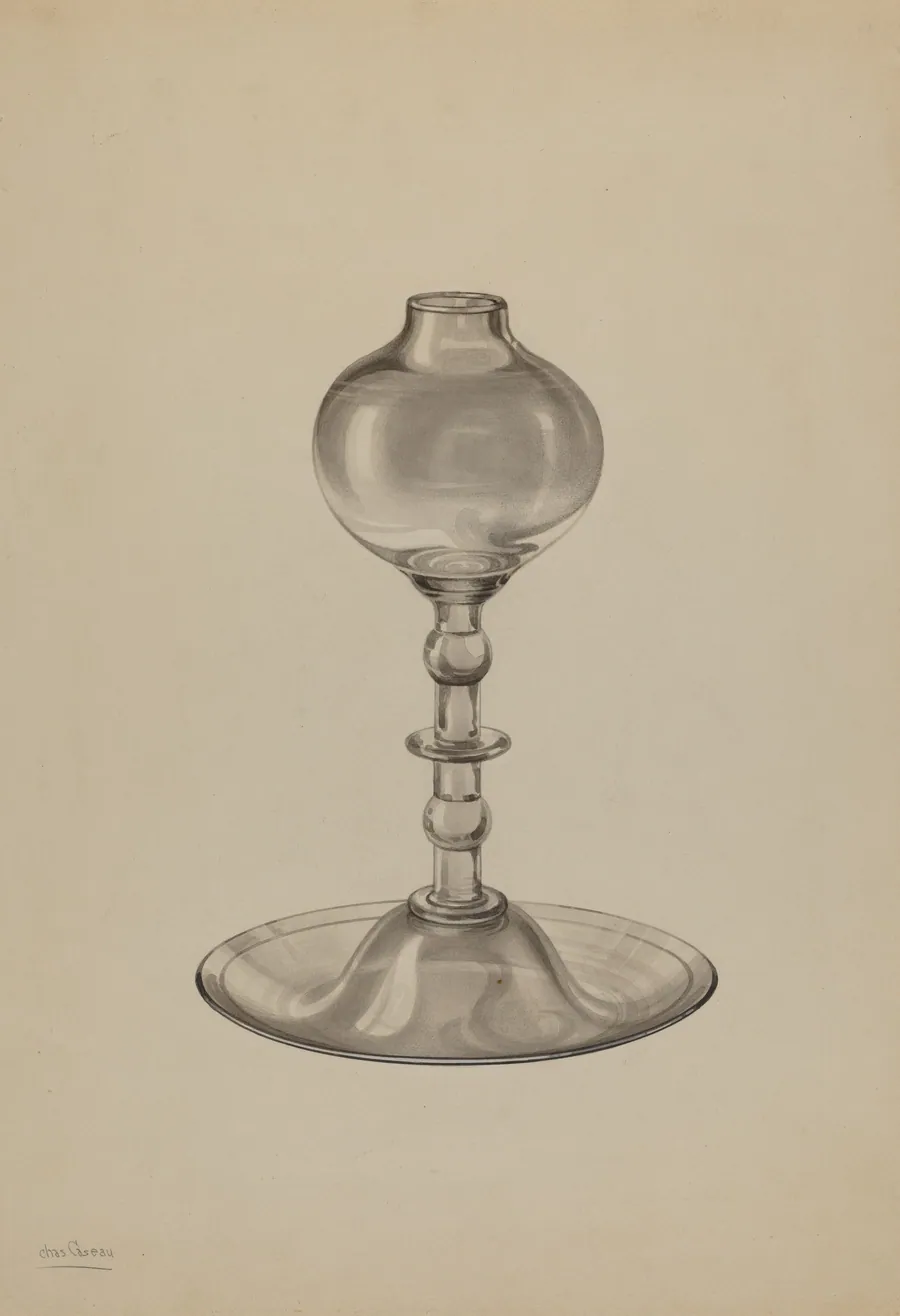 Lamp by Charles Caseau