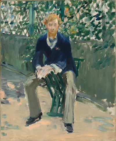 George Moore in the Artist's Garden