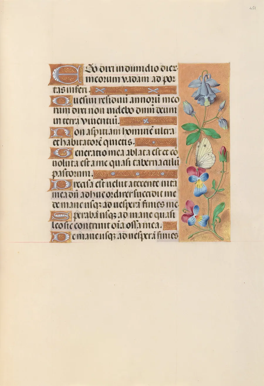 Hours of Queen Isabella the Catholic, Queen of Spain:  Fol. 251r by Master of the First Prayerbook of Maximillian