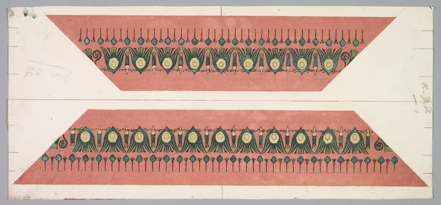 Embers Glow: Lotus Pattern Frame by Theodore Roussel