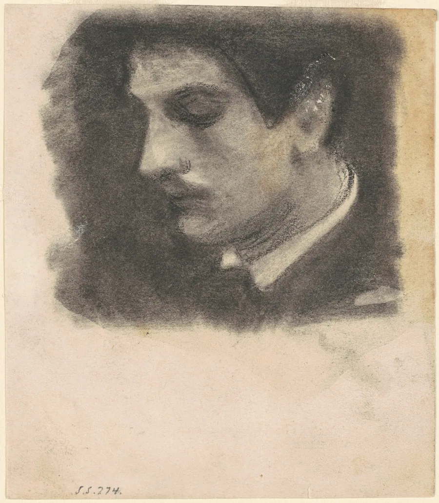 Head of a Man by John Singer Sargent