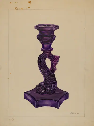Dolphin Candlestick