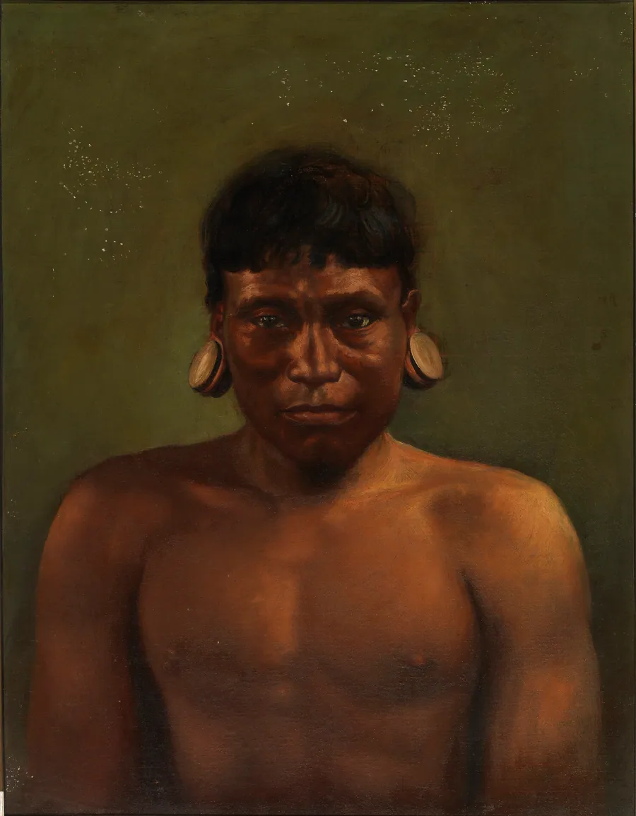 Orejon Indian by Unidentified (South American?)