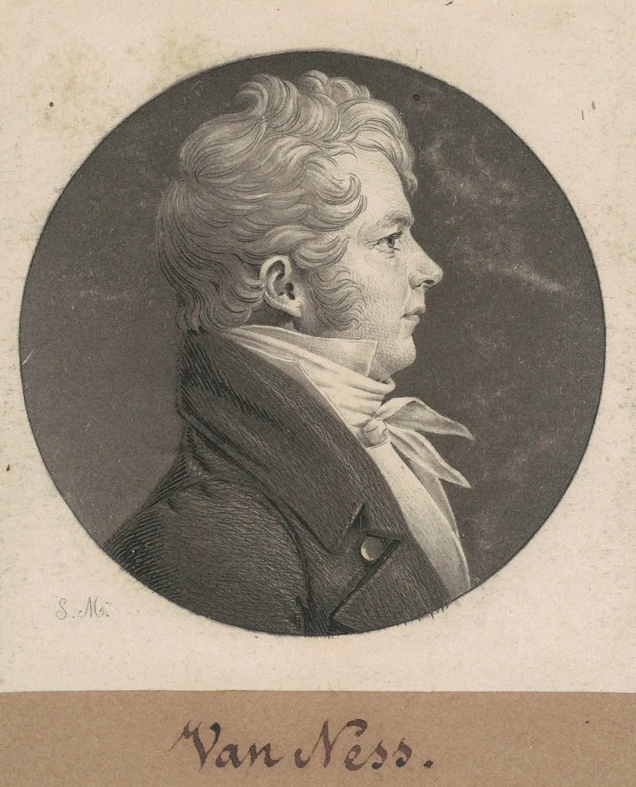 Van Ness by Charles B. J. Févret de Saint-Mémin