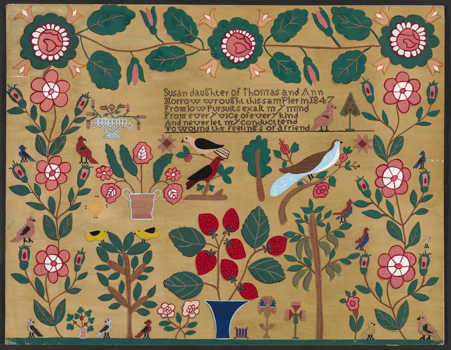 Sampler by Katherine Hastings