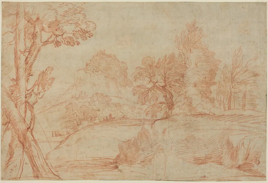 Classical Landscape by Giovanni Angelo Canini