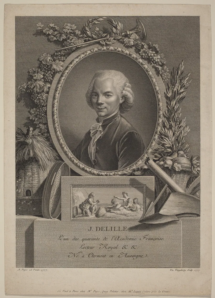 Jacques Delille by Vincenzo Vangelisti