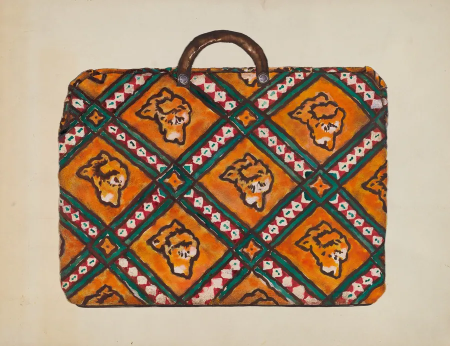 Lady's Carpet Bag by Kathryn Uhl