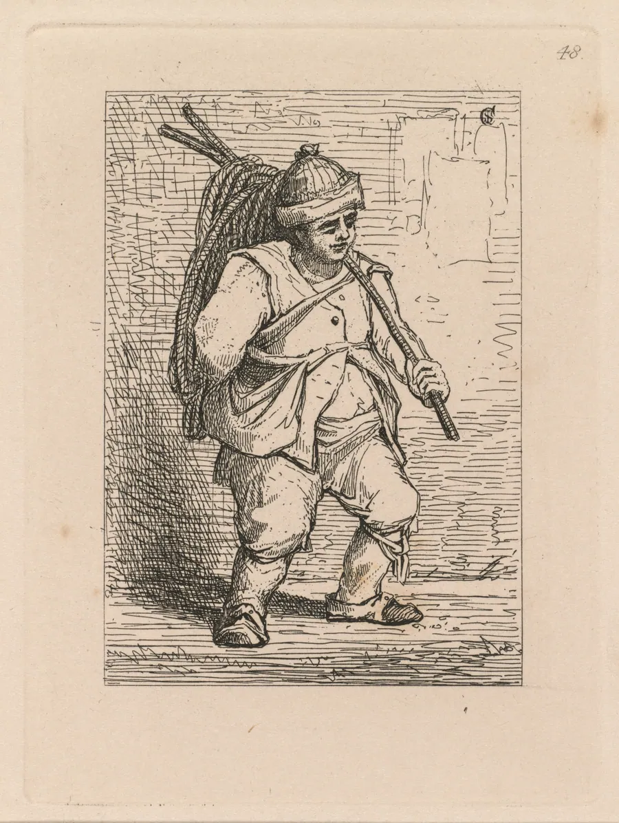 Liber Studiorum: Plate 48, A Study by John Sell Cotman