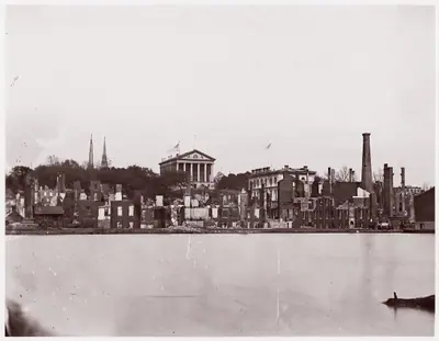 Ruins on North Bank of Canal, Richmond
