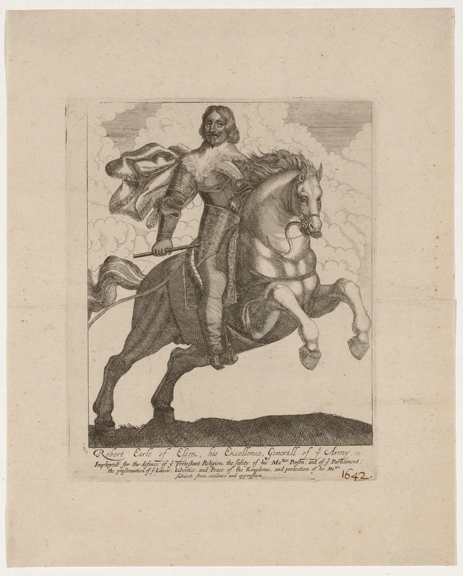 Robert Devereux, Third Earl of Essex by Wenceslaus Hollar