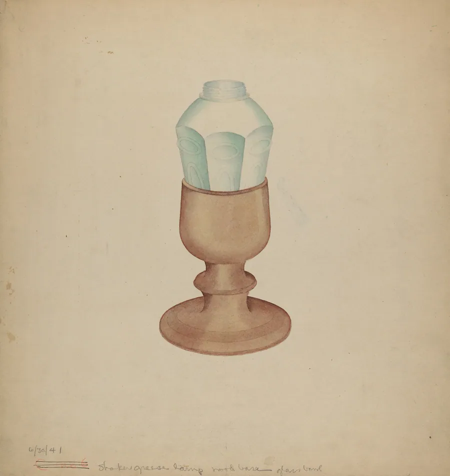 Shaker Grease Lamp by Charles Goodwin