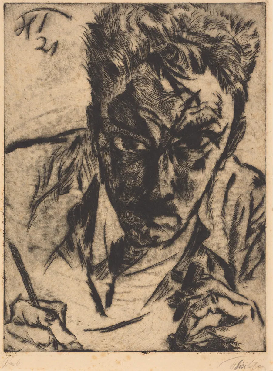 Self-Portrait by Heinrich Tischler