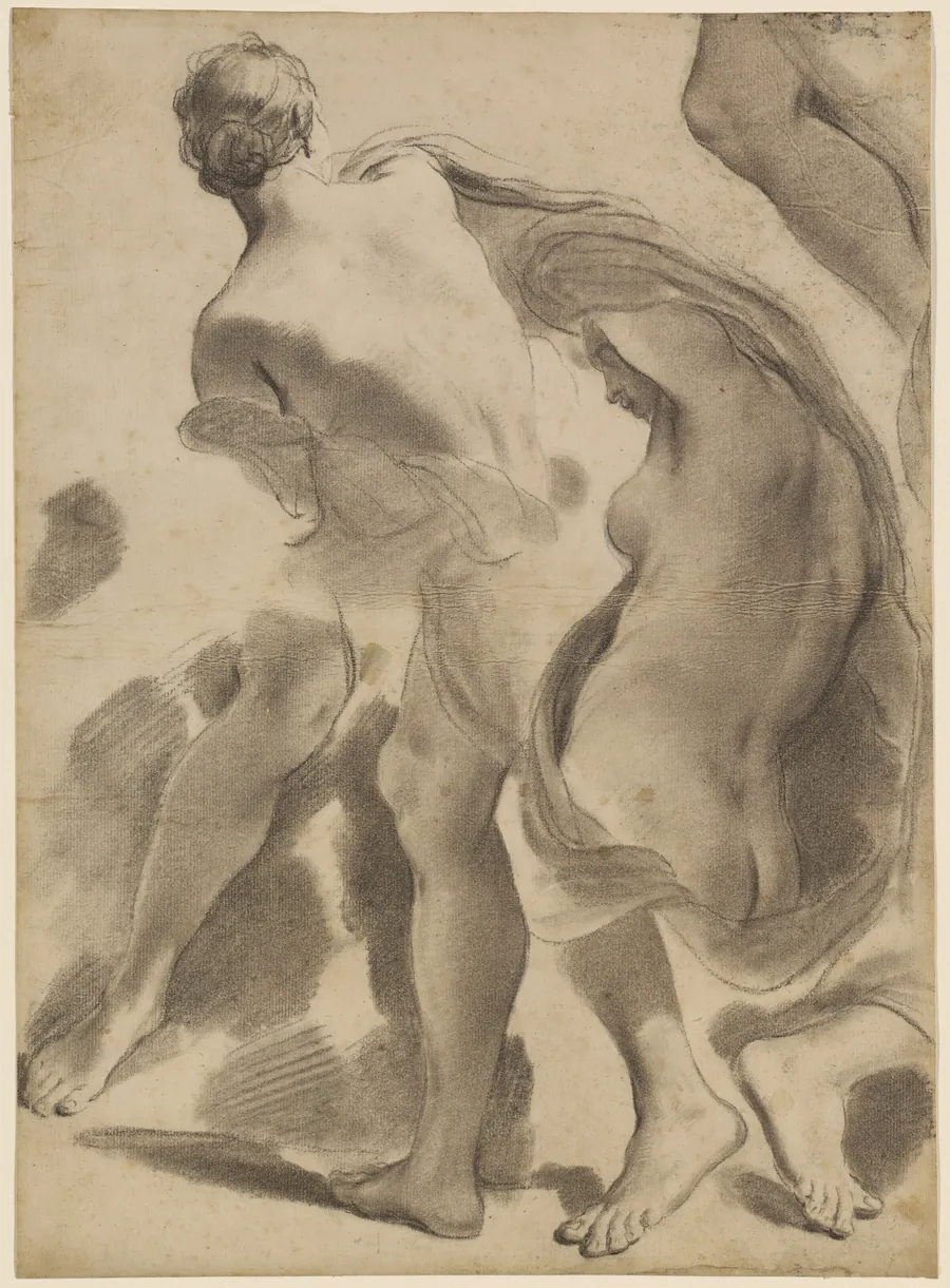 Studies of Female Nudes by Gaetano Gandolfi