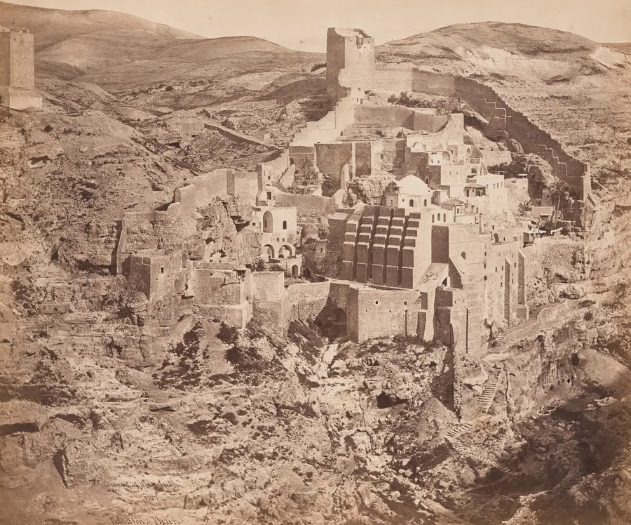 Convent of Mar Saba by James Robertson
