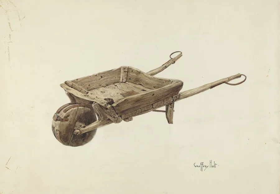 Wheel Barrow by Geoffrey Holt