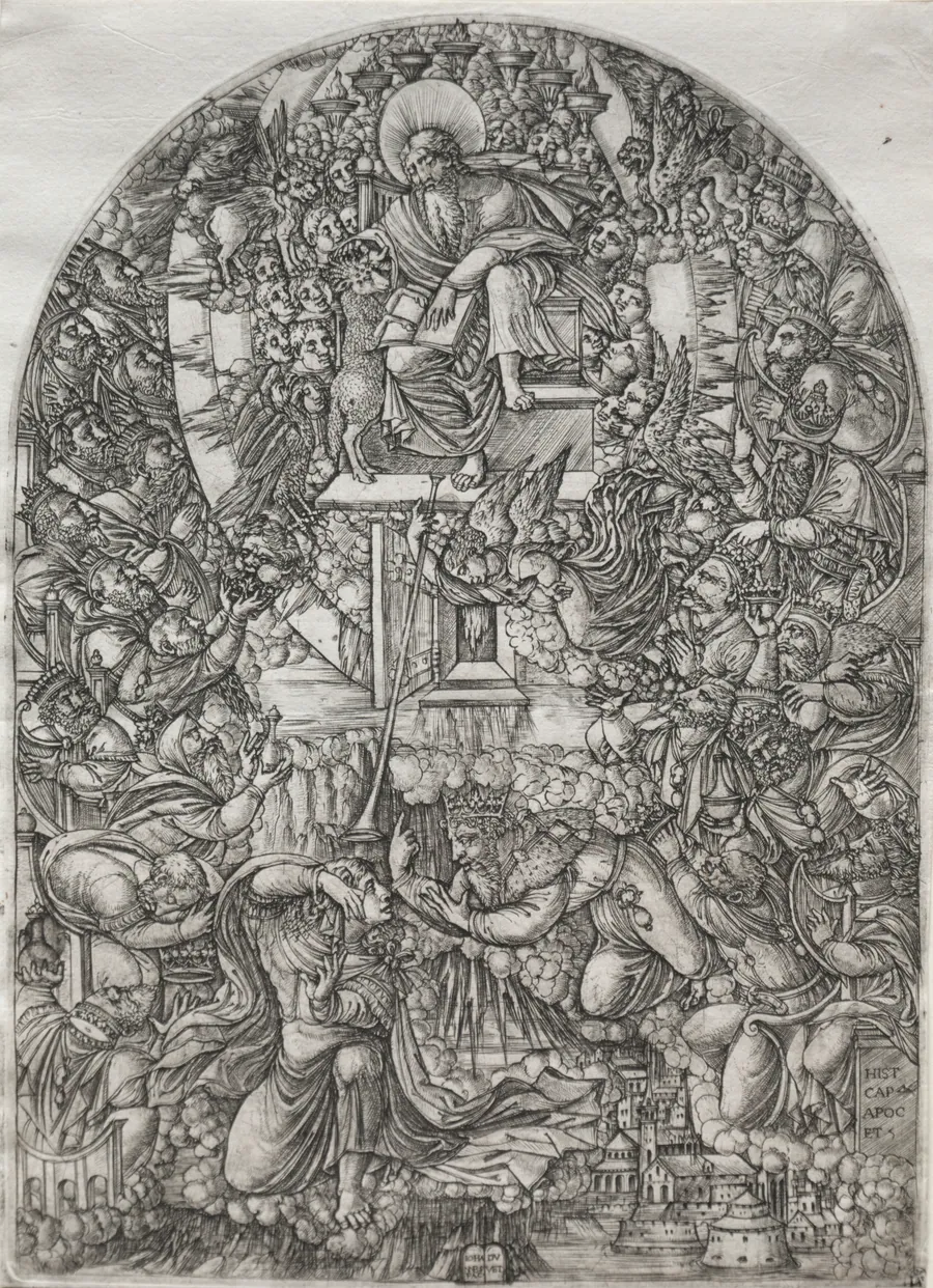 The Apocalypse: Saint John Summoned to Heaven by Jean Duvet