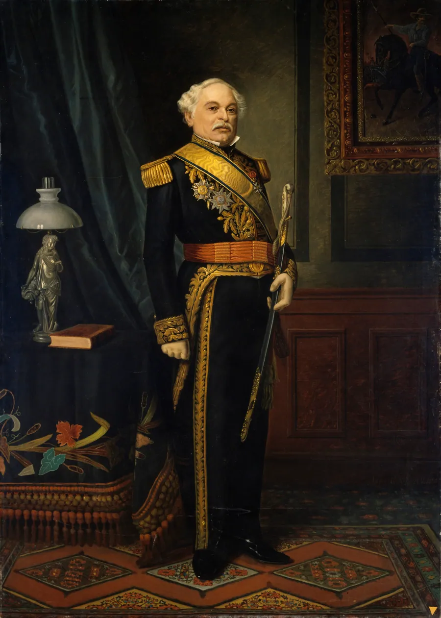 General Jose Antonio Paez by Juan Jorge Peoli, born New York City 1825-died Sagua la Grande, Cuba 1893