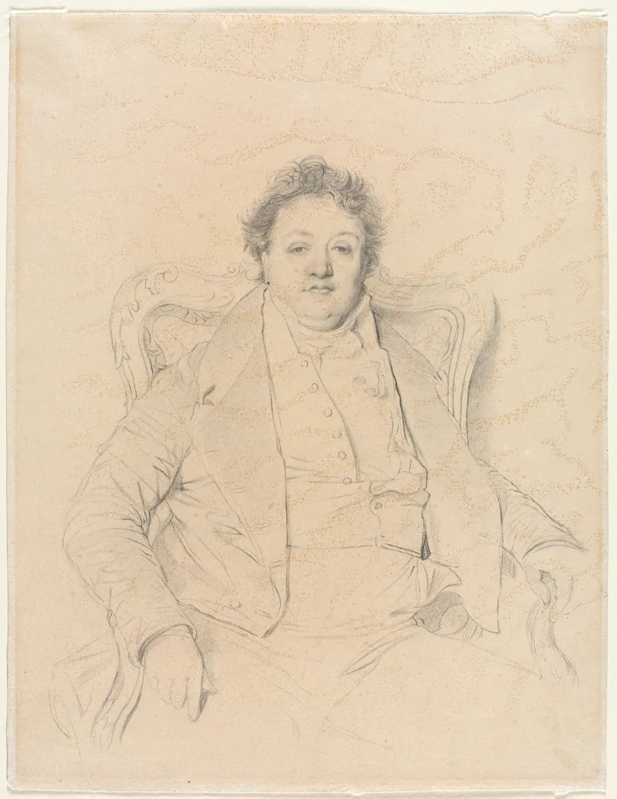 Charles Thévenin, after Ingres by Jean-Auguste-Dominique Ingres