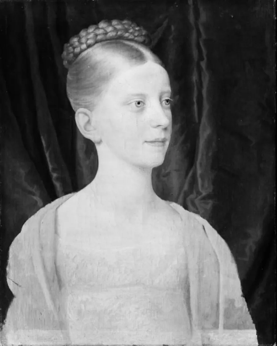 Prinsesse Wilhelmine, Frederik VI's datter by C.W. Eckersberg