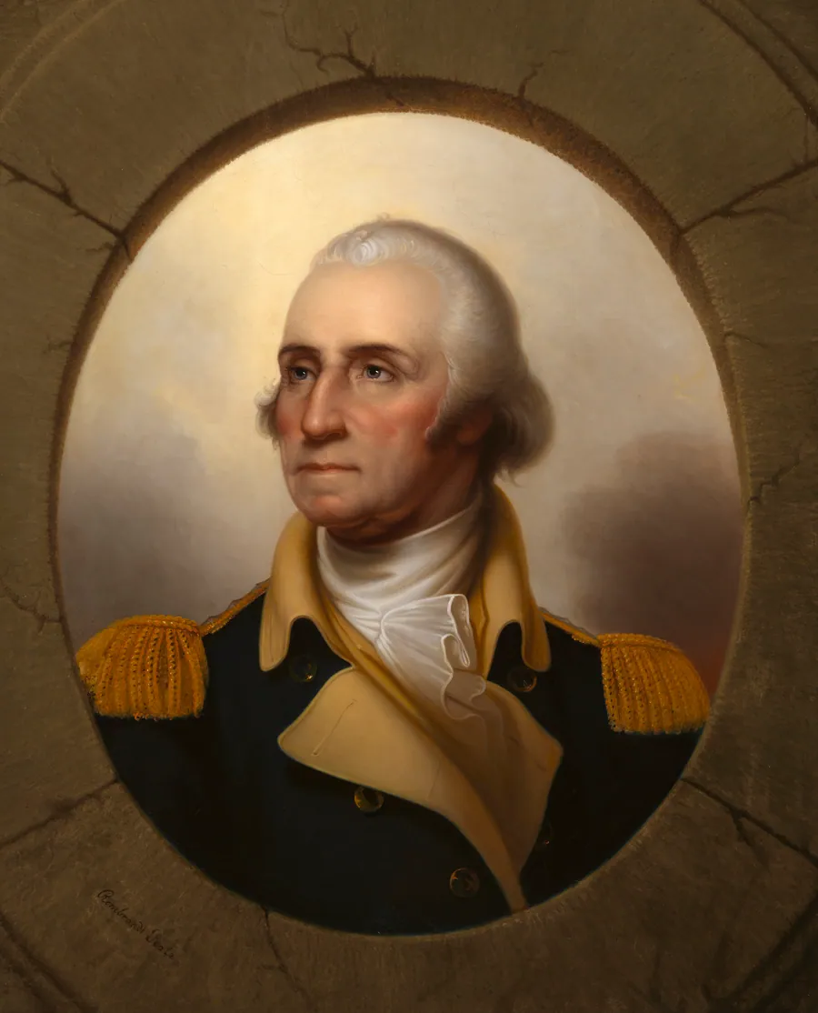 George Washington (Porthole type) by Rembrandt Peale, 22 Feb 1778 - 3 Oct 1860