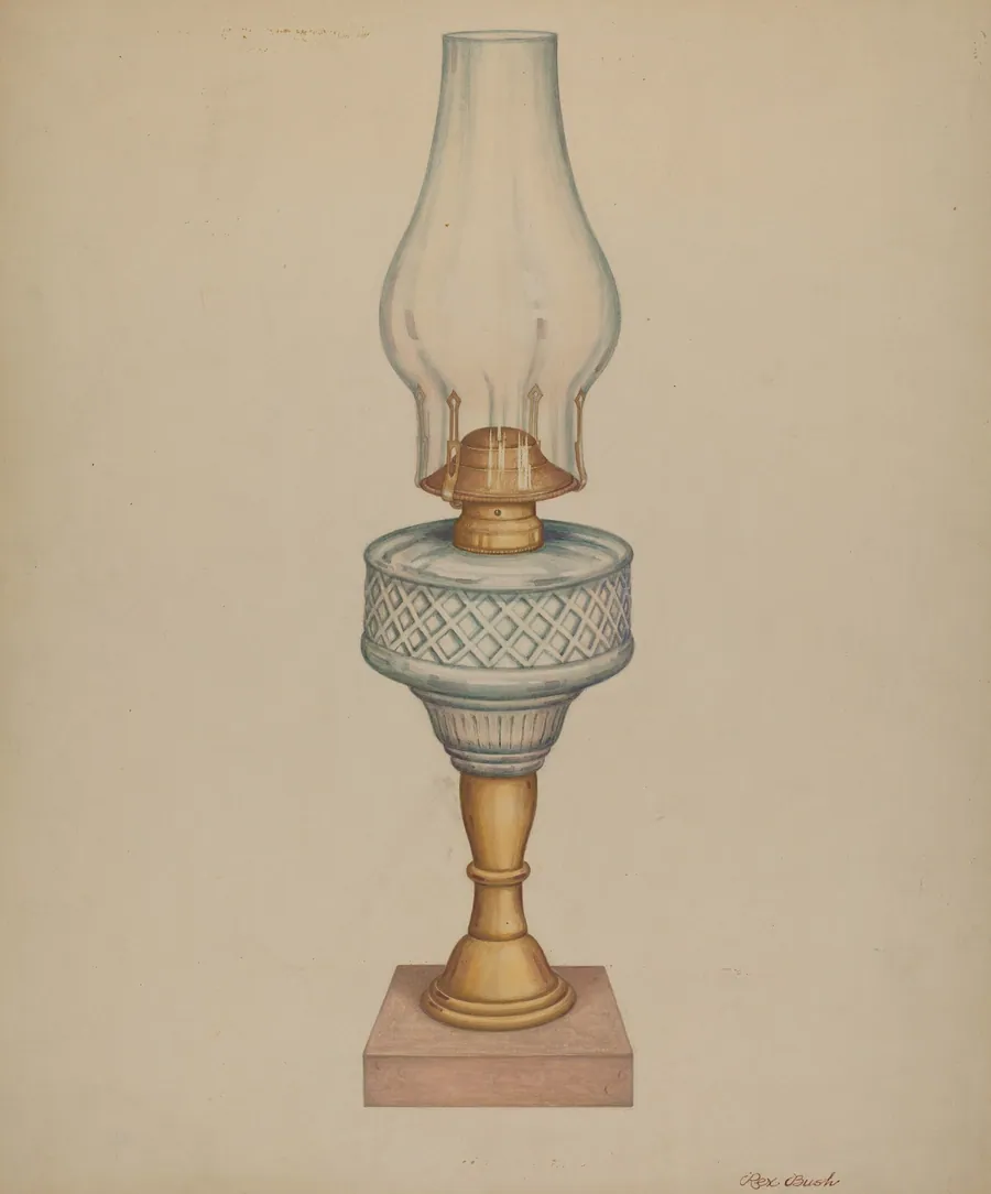 Lamp by Rex F. Bush
