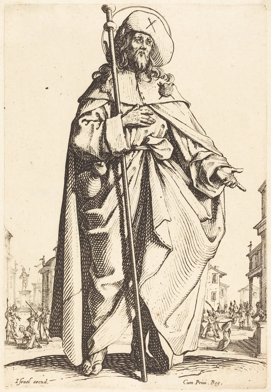 Saint James the Great by Jacques Callot