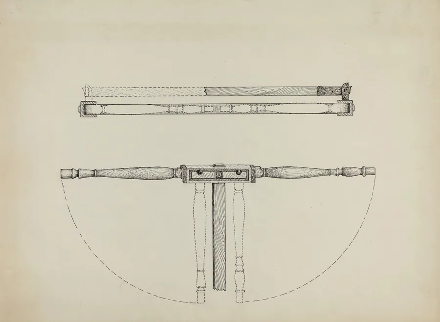 Folding Bed by Edward Jewett