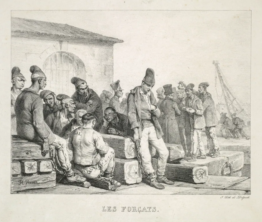 The Convicts by Horace Vernet