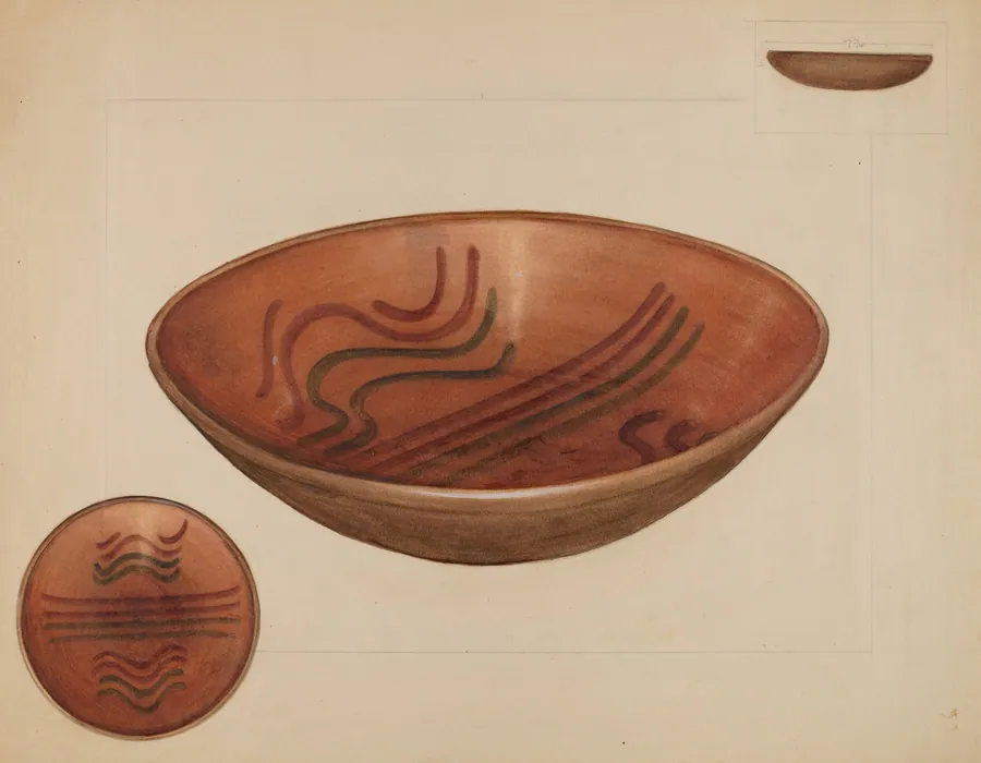 Pie Plate by Agnes Karlin