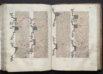 The Gotha Missal:  Fol. 90r, Text