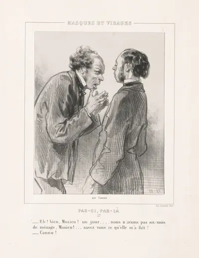Masques et Visages: Par-ci, Par-la