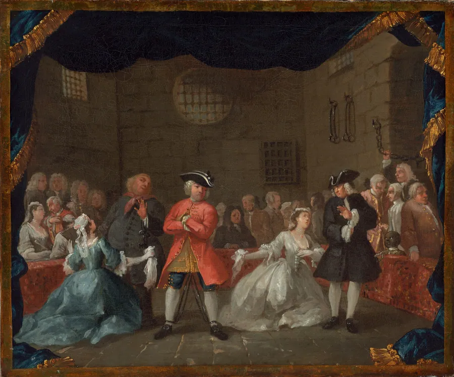 A Scene from The Beggar's Opera by William Hogarth