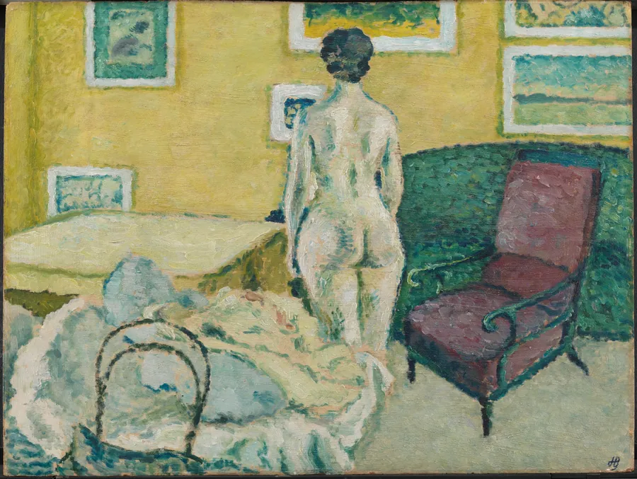 Modelfigur i interiør by Harald Giersing