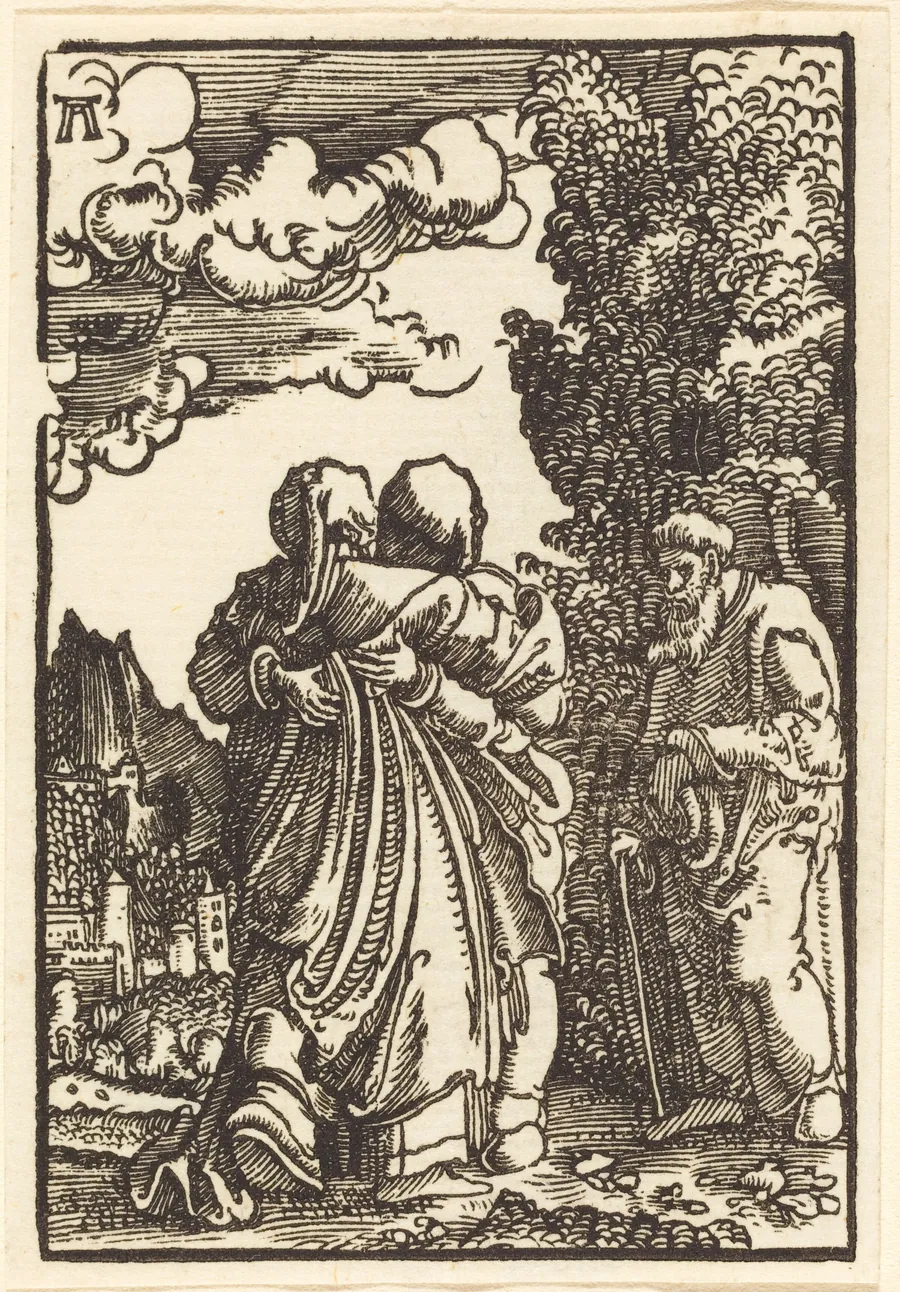 The Visitation by Albrecht Altdorfer