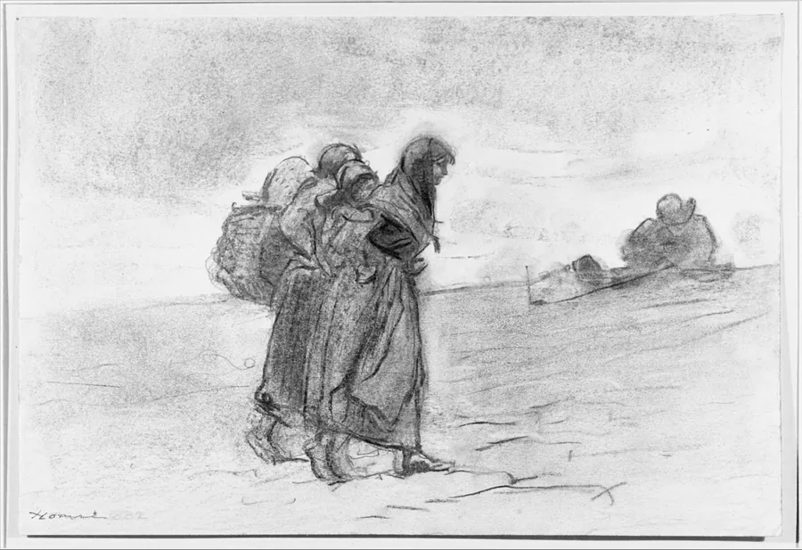 Fisherwomen by Winslow Homer