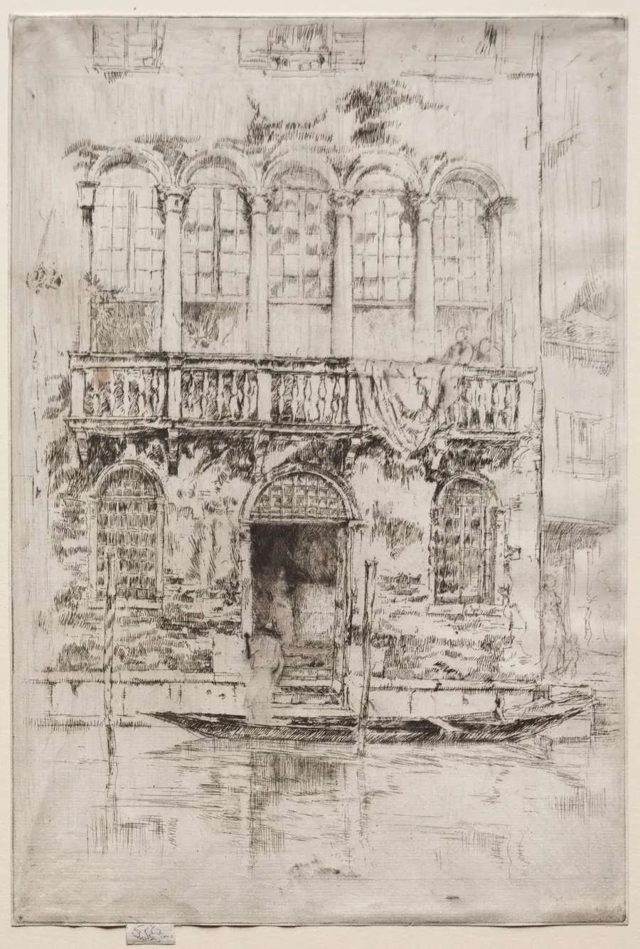 The Balcony by James McNeill Whistler