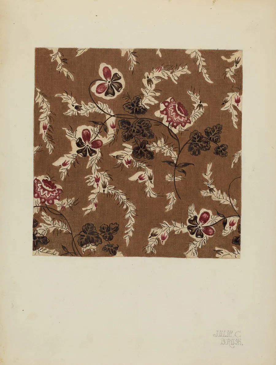 Printed Cotton by Julie C. Brush