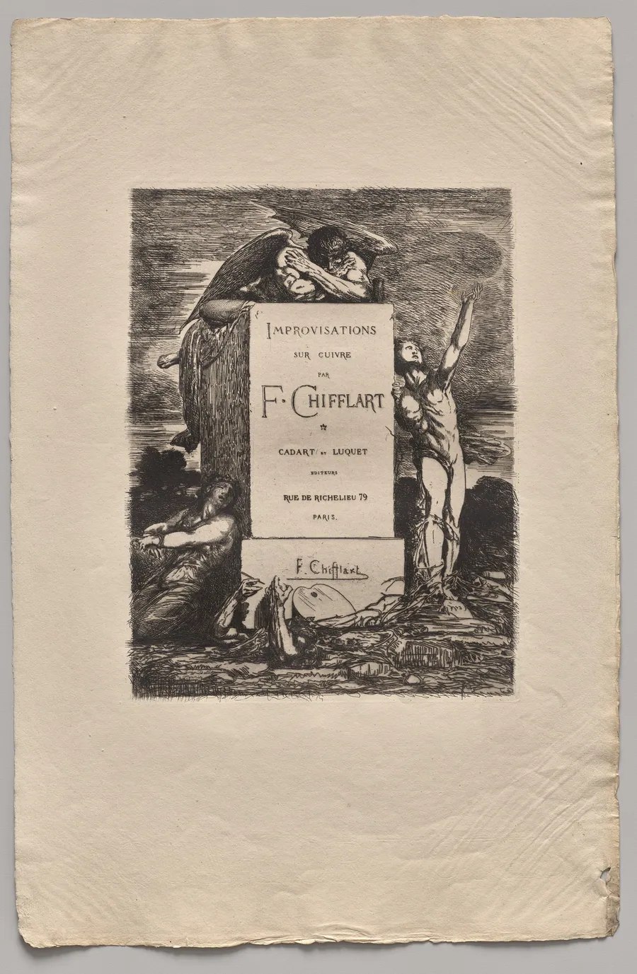 Frontispiece by Nicolas-François Chifflart